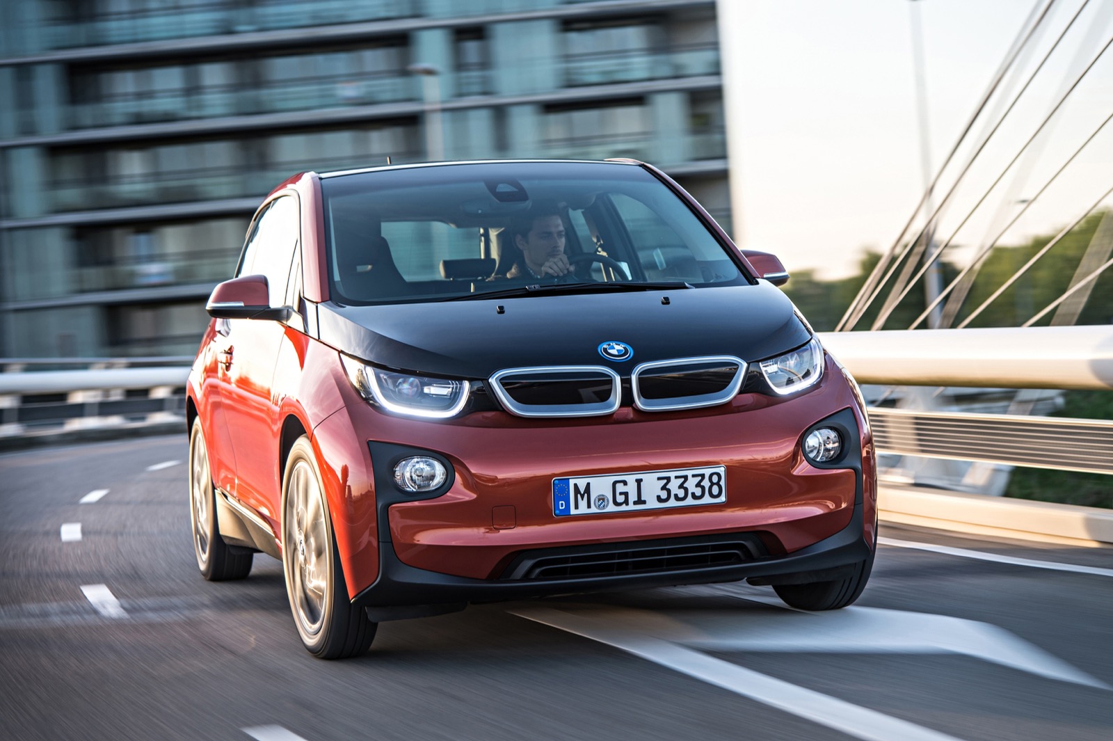 BMW i3 auf der Straße