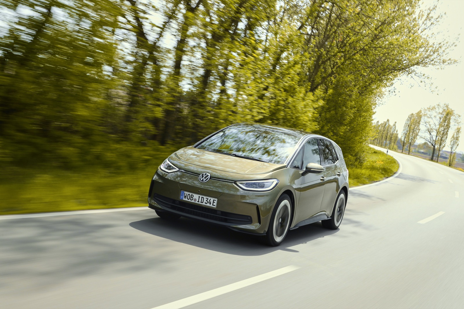 VW ID.3 Pro auf Straße