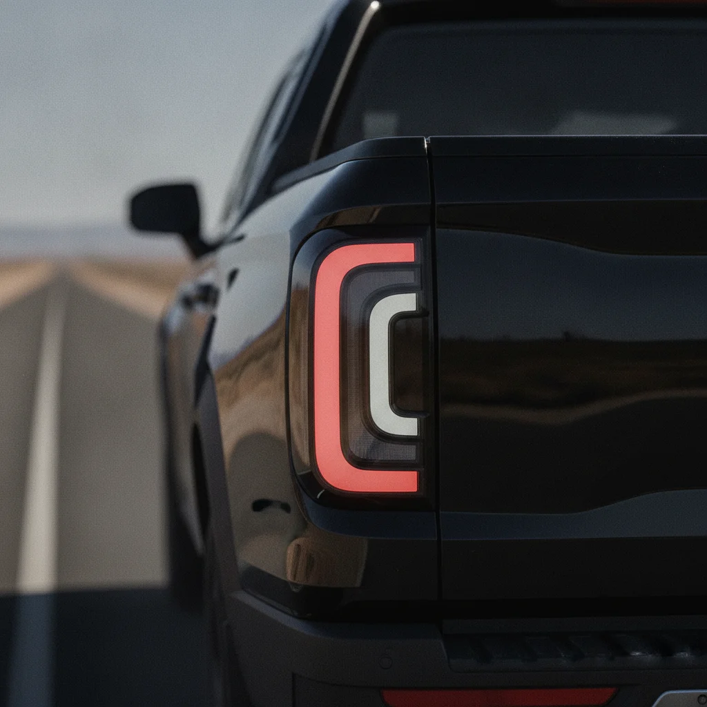 KGM Musso EV Heckdetail, jetzt verkaufen bei Aampere