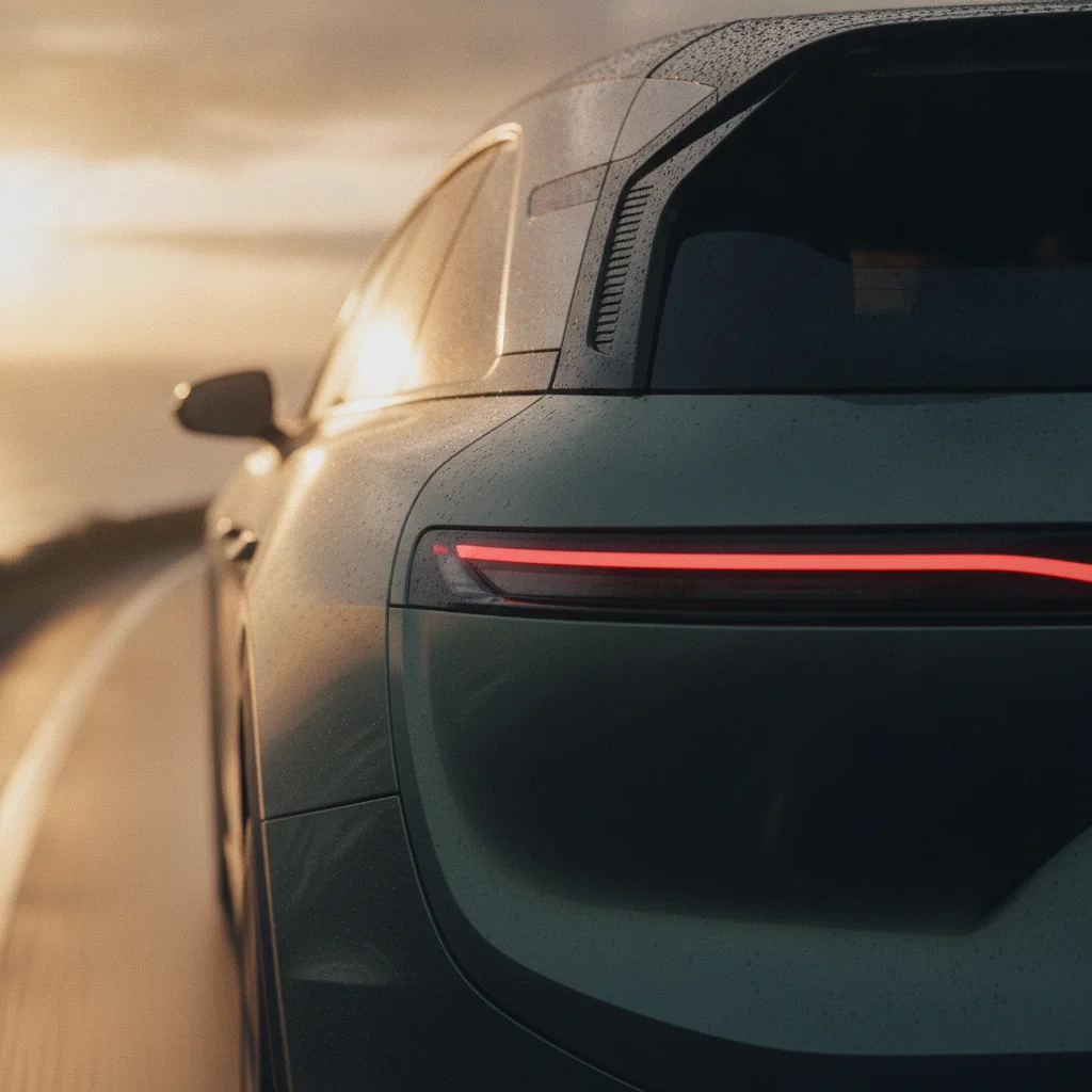 Lucid Gravity Heckdetail, jetzt verkaufen bei Aampere
