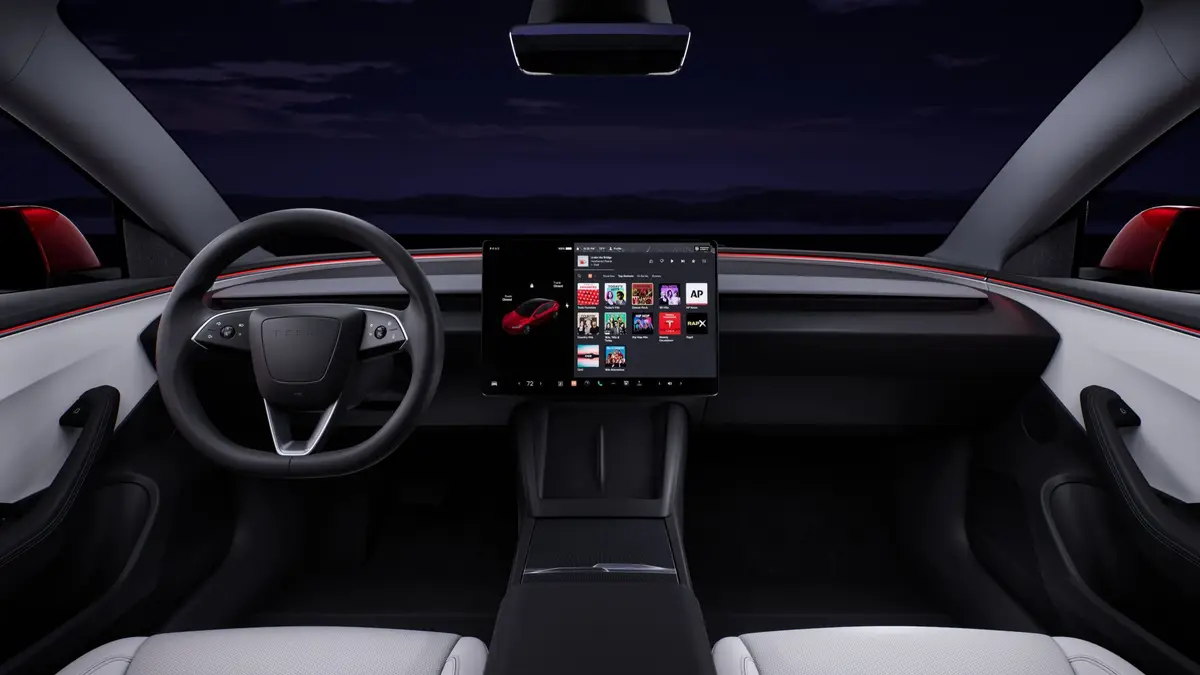 Tesla Model 3 Dashboard