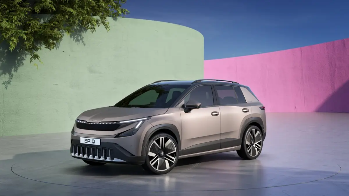 grauer Skoda Epiq