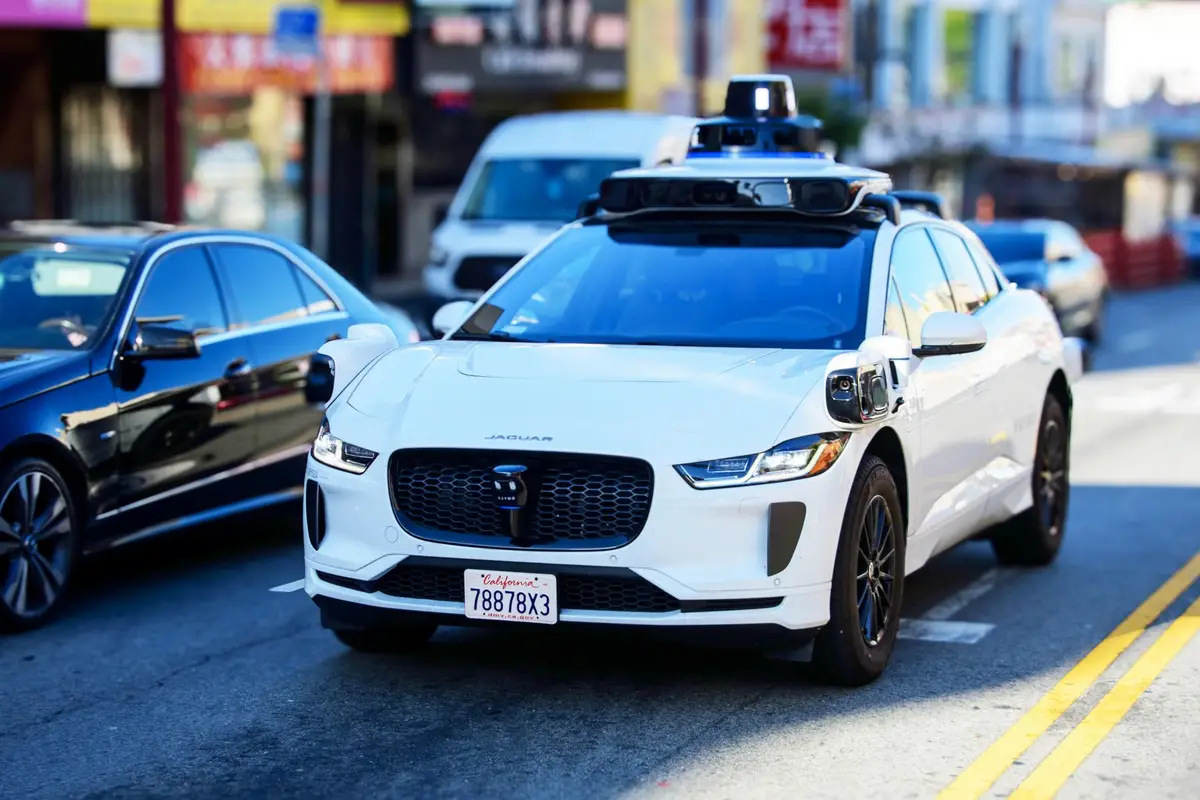 Robotaxi von Waymo in San Francisco
