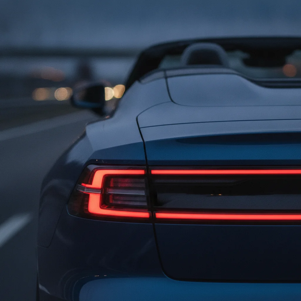 Polestar 6 Heckdetail, jetzt verkaufen bei Aampere