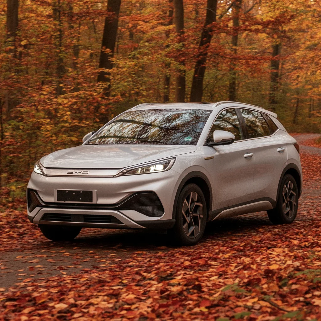 BYD Atto 3 in Fahrt, jetzt verkaufen bei Aampere