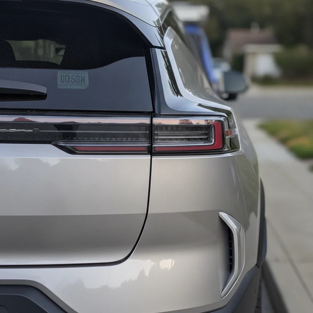 Polestar 3 Heckdetail, jetzt verkaufen bei Aampere