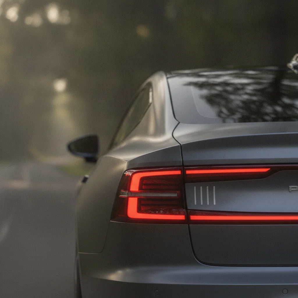 Polestar 5 Heckdetail, jetzt verkaufen bei Aampere