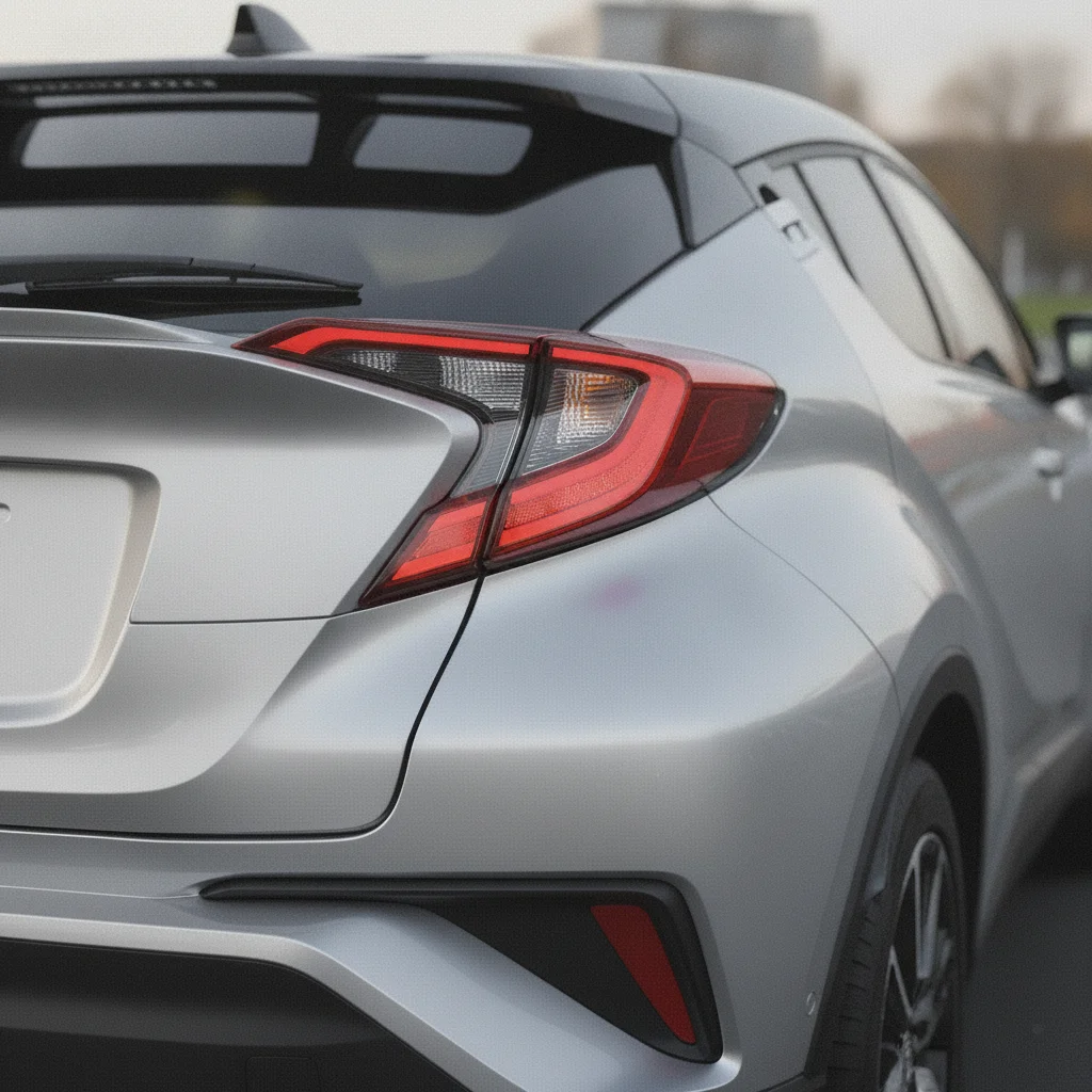 Toyota C-HR+ Heckdetail, jetzt verkaufen bei Aampere