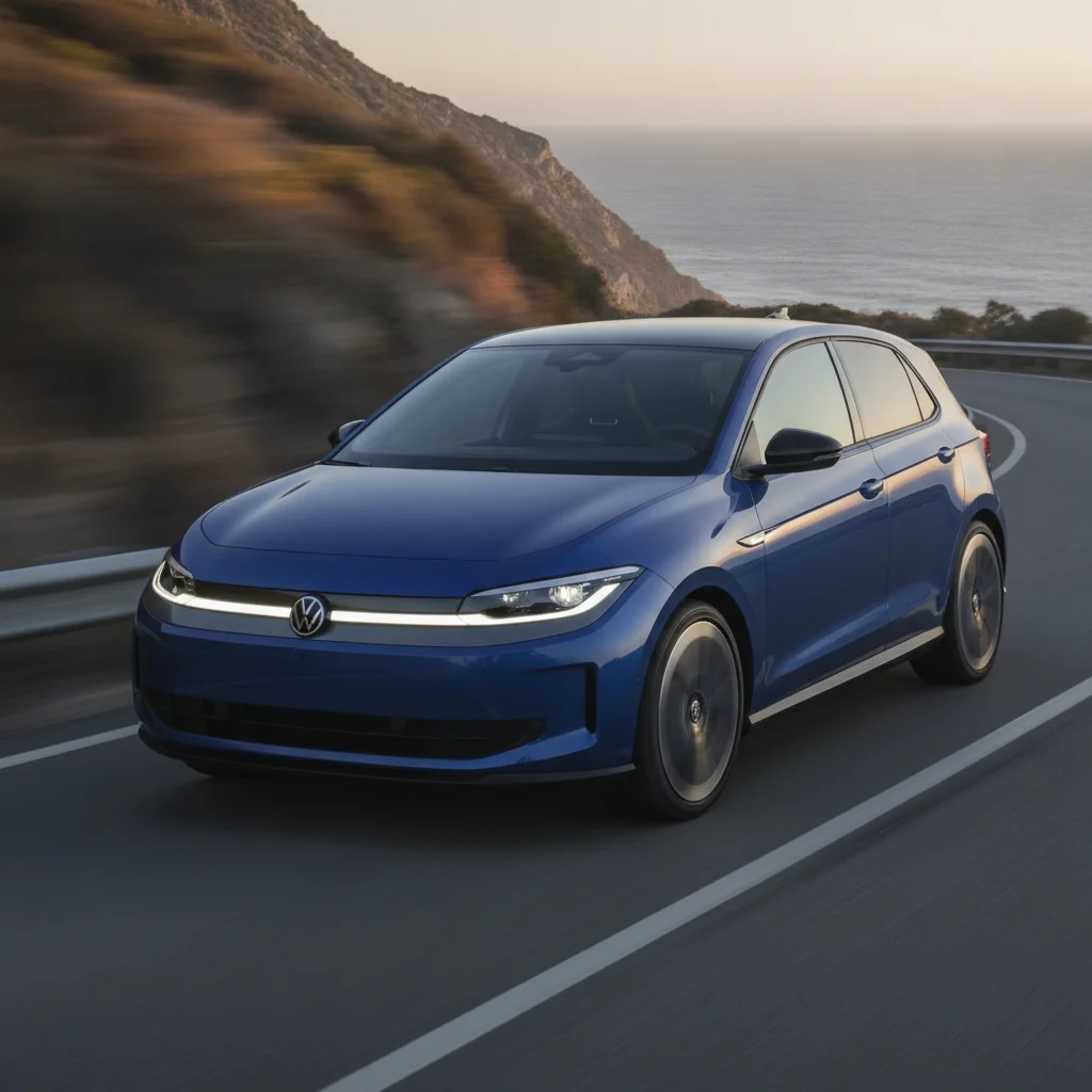 Volkswagen ID.Polo in Fahrt, jetzt verkaufen bei Aampere
