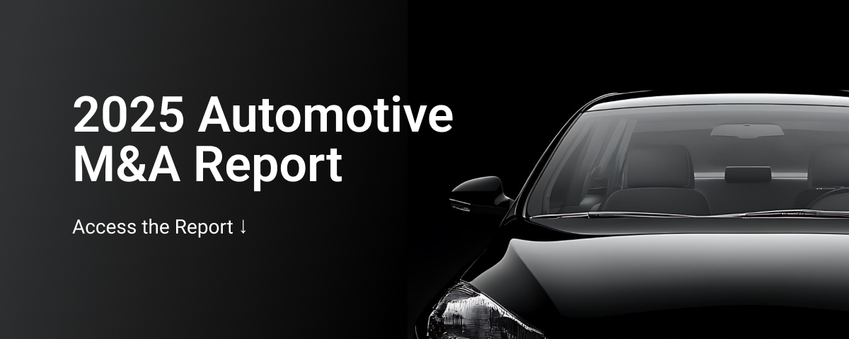 2025 Automotive M&A Report