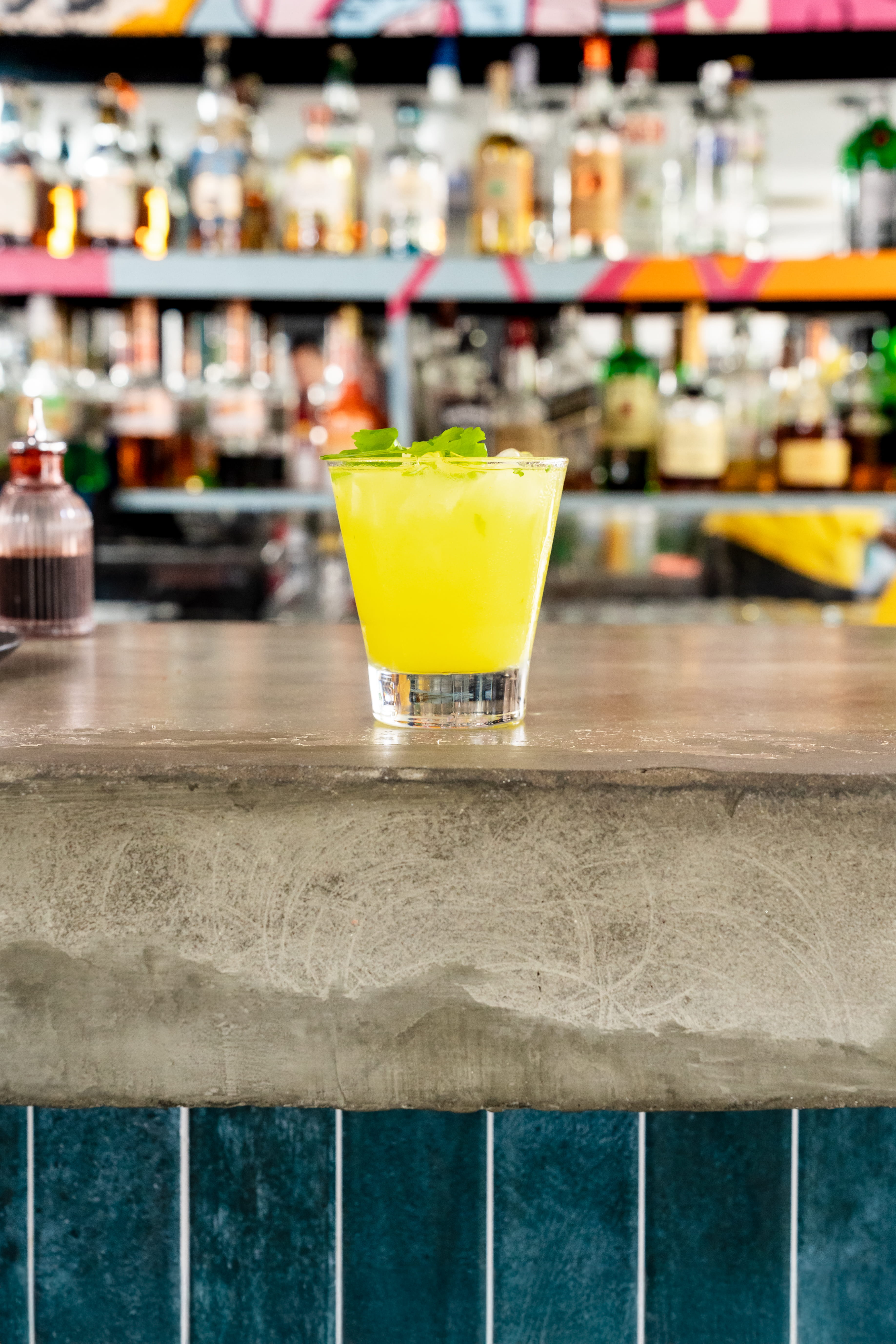 bajan drink at Cocktail Kitchen bar