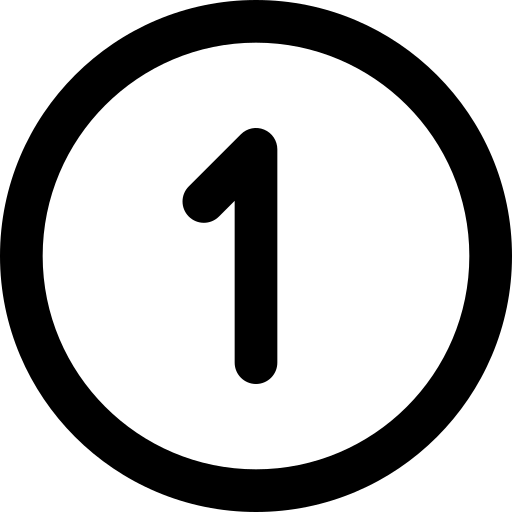 Circular icon with a solid black circle containing a white stylized acetylene welding torch flame symbol.