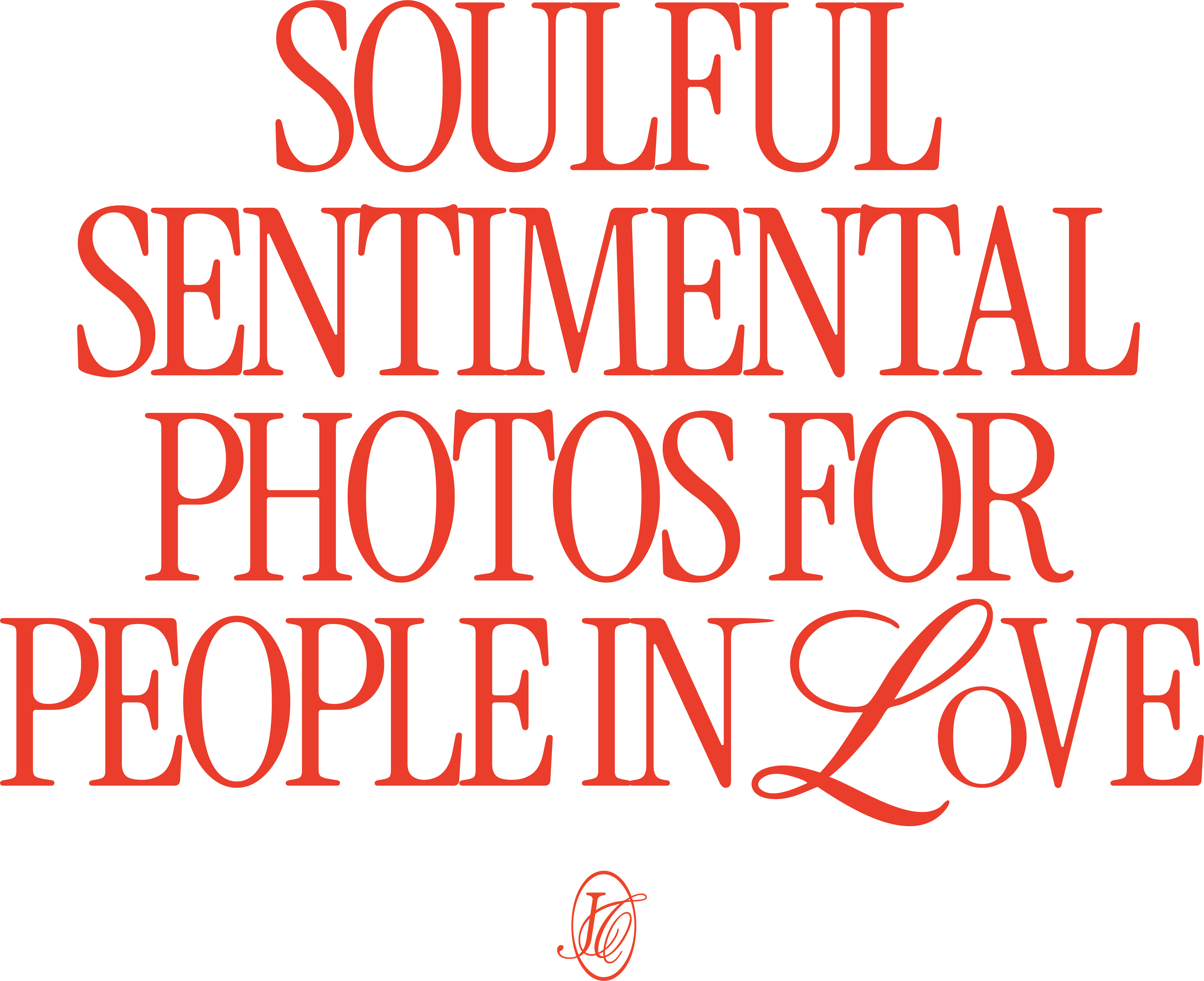 Soulful sentimental photos for people in love.