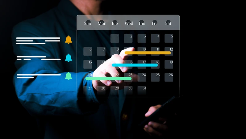 Appointment scheduling with a smart assistant, The concept of in