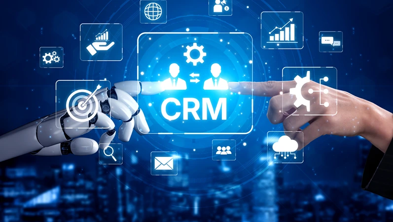 AI enhances CRM platforms with smart communication tools, automation, and analytics to improve customer tracking, loyalty, and relationship management. Artificial intelligence spline