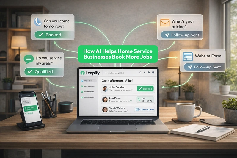 How AI Hekos Home Service Businesses Book More Jobs