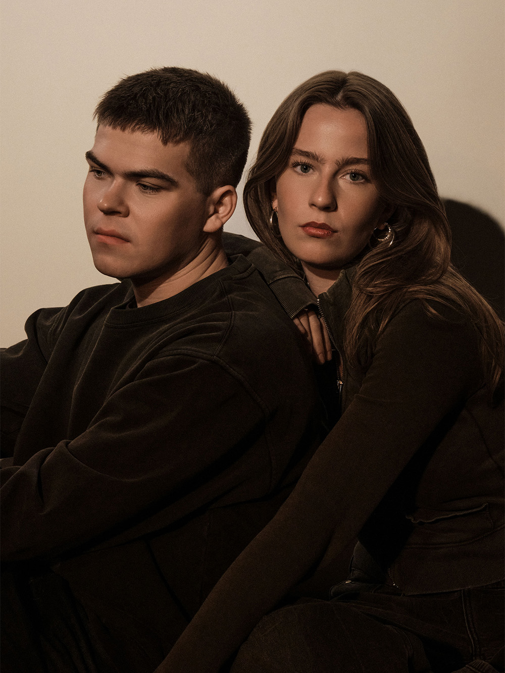 Portrait of Chris Burton and Mille photographed by Patrick Pankalla.