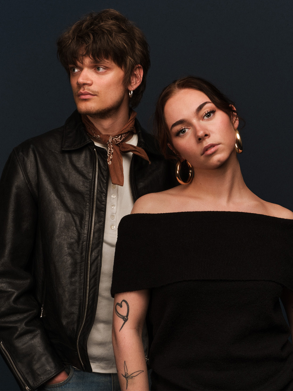 Artist portrait of Mumle and Loui Henderson photographed by Patrick Pankalla.