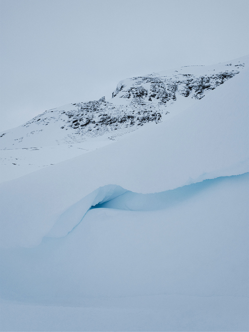 Wind-sculpted landscape in Norway photographed by Patrick Pankalla.