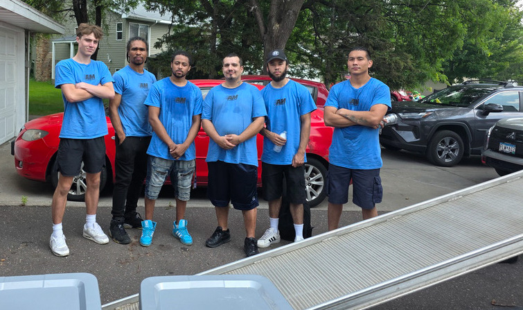 Affinity Moving team confirming moving estimate with Twin Cities customer