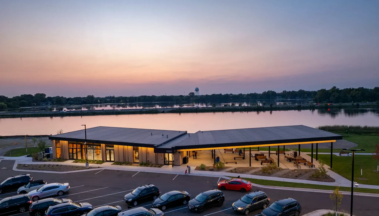 Affinity Moving Minneapolis skyline moving services background