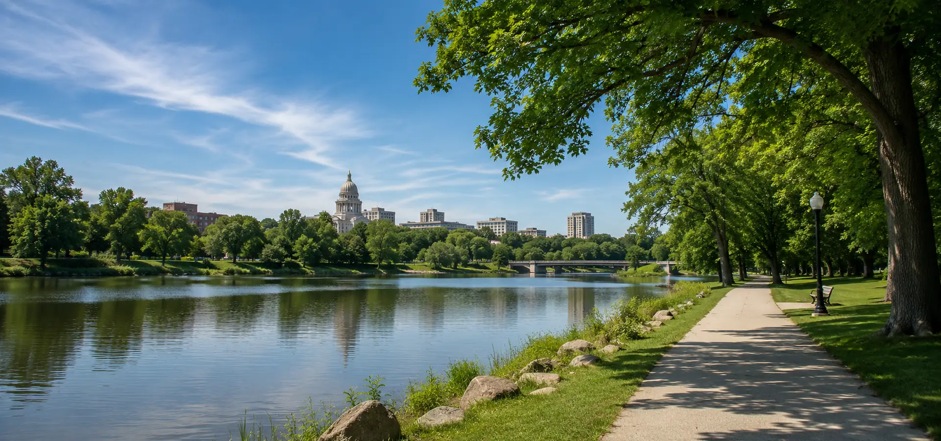 Affinity Moving Minneapolis skyline moving services background