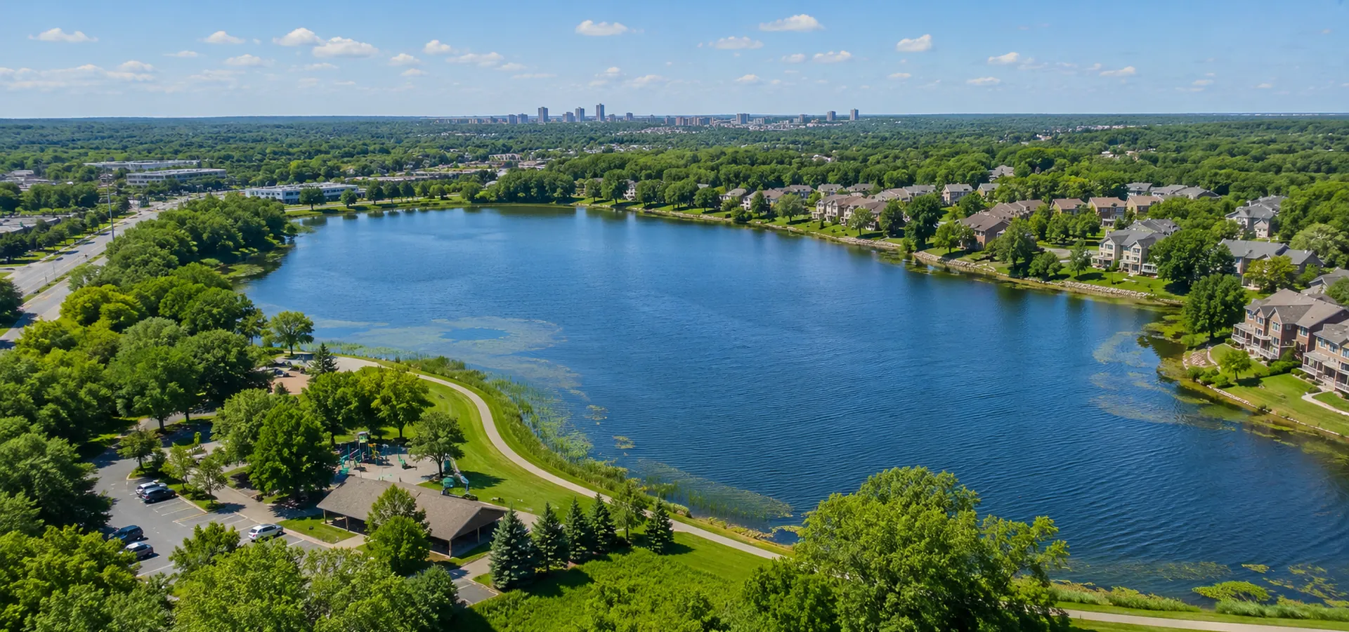 Affinity Moving Minneapolis skyline moving services background