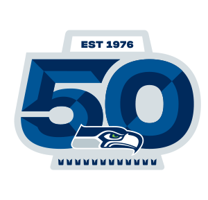 Top 50 Seahawks logo