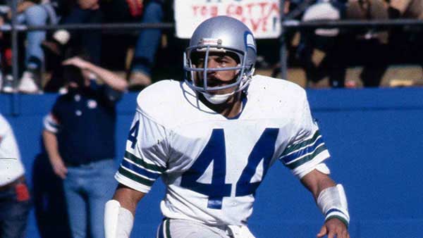 Picture of John Harris out in the football field