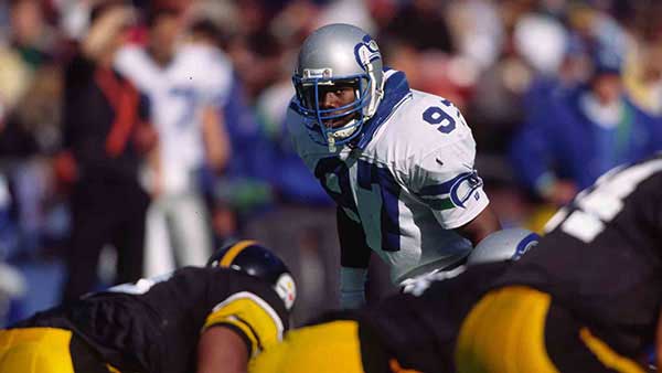 Rufus Porter on the football field