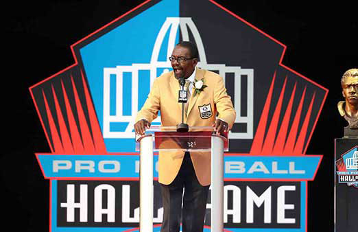 Kenny Easley doing his hall of fame speech