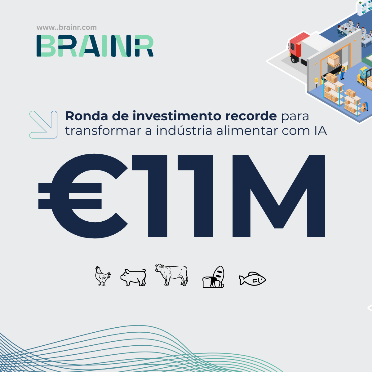 🦄 Enhorabuena al equipo de BRAINR por recaudar la mayor inversión seed de la historia (11 millones de euros) para llevar la IA a las fábricas de alimentos 🦄