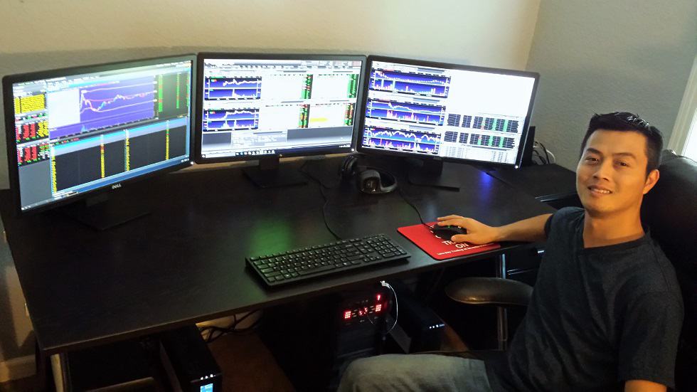 man trading - Day Trading Futures For A Living
