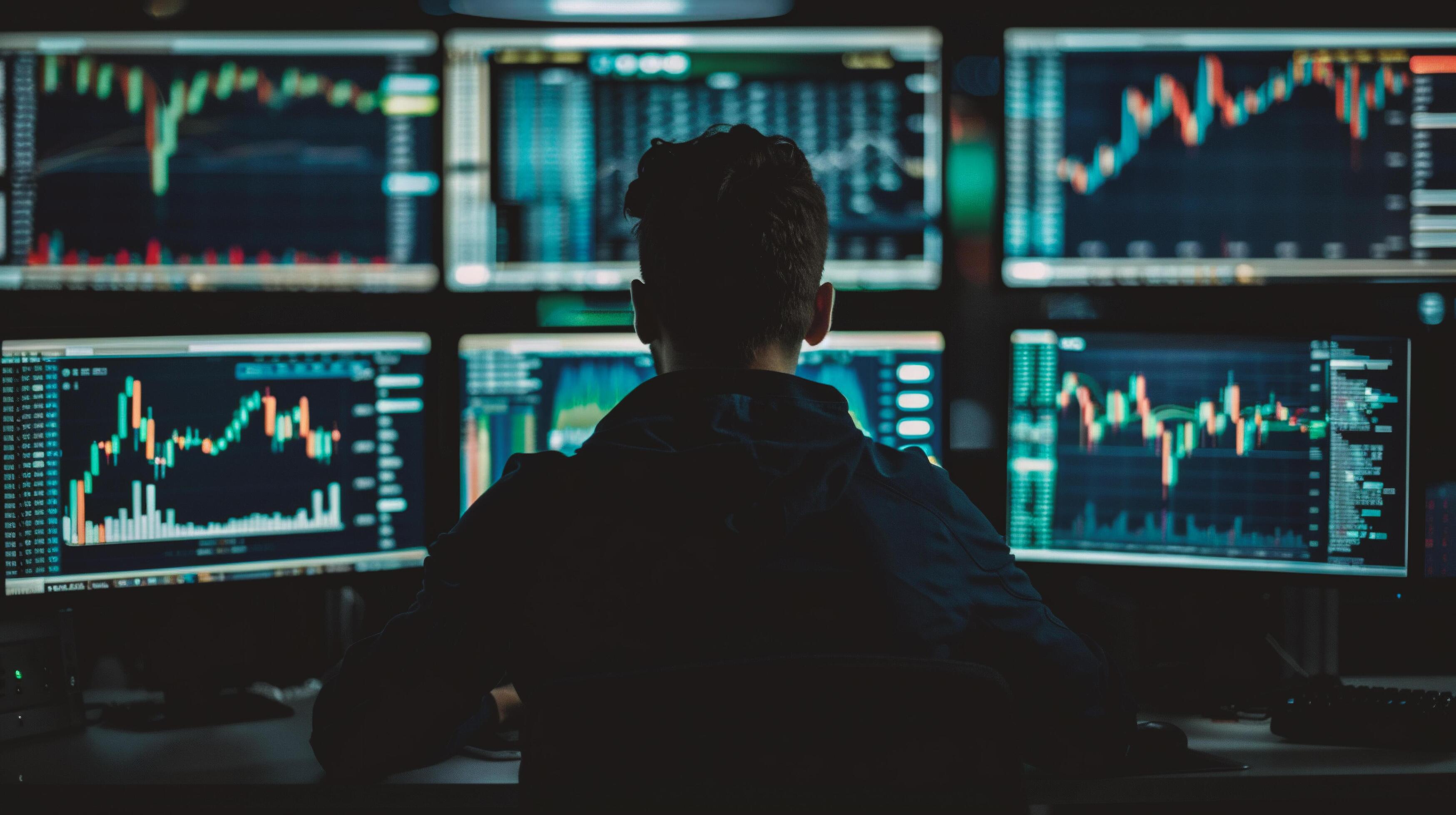 man trading - Day Trading With AI