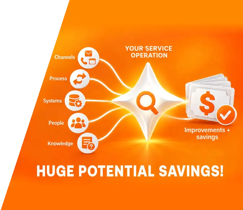 Luma Diagnostic Agent connects channels, process, systems, people and knowledge to find savings