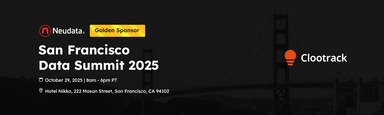 Neudata’s Gold Sponsor San Francisco Data Summit 2025