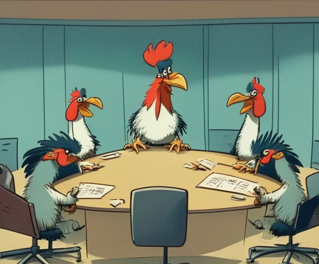 Businesses running around like headless chicken-1