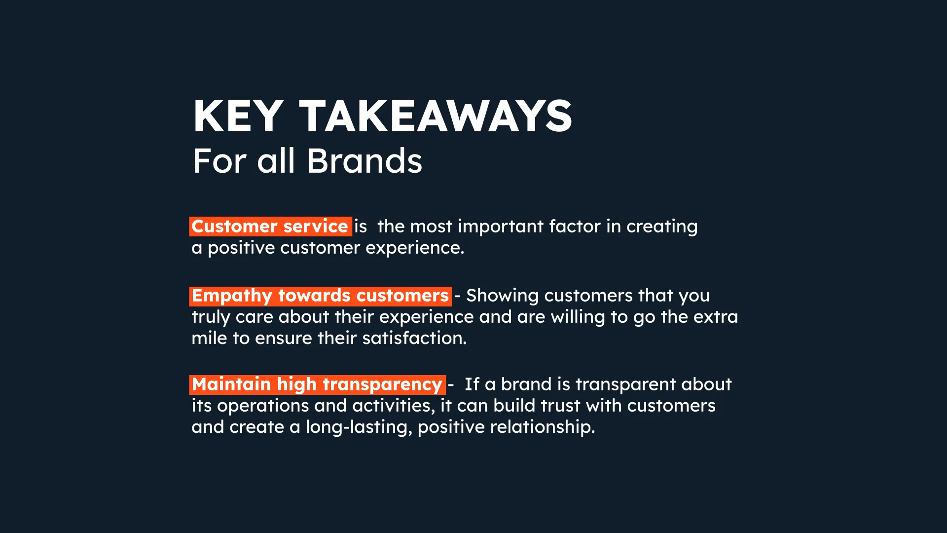Key Takeaways for All Industries from the Learnings of the Airline Industry