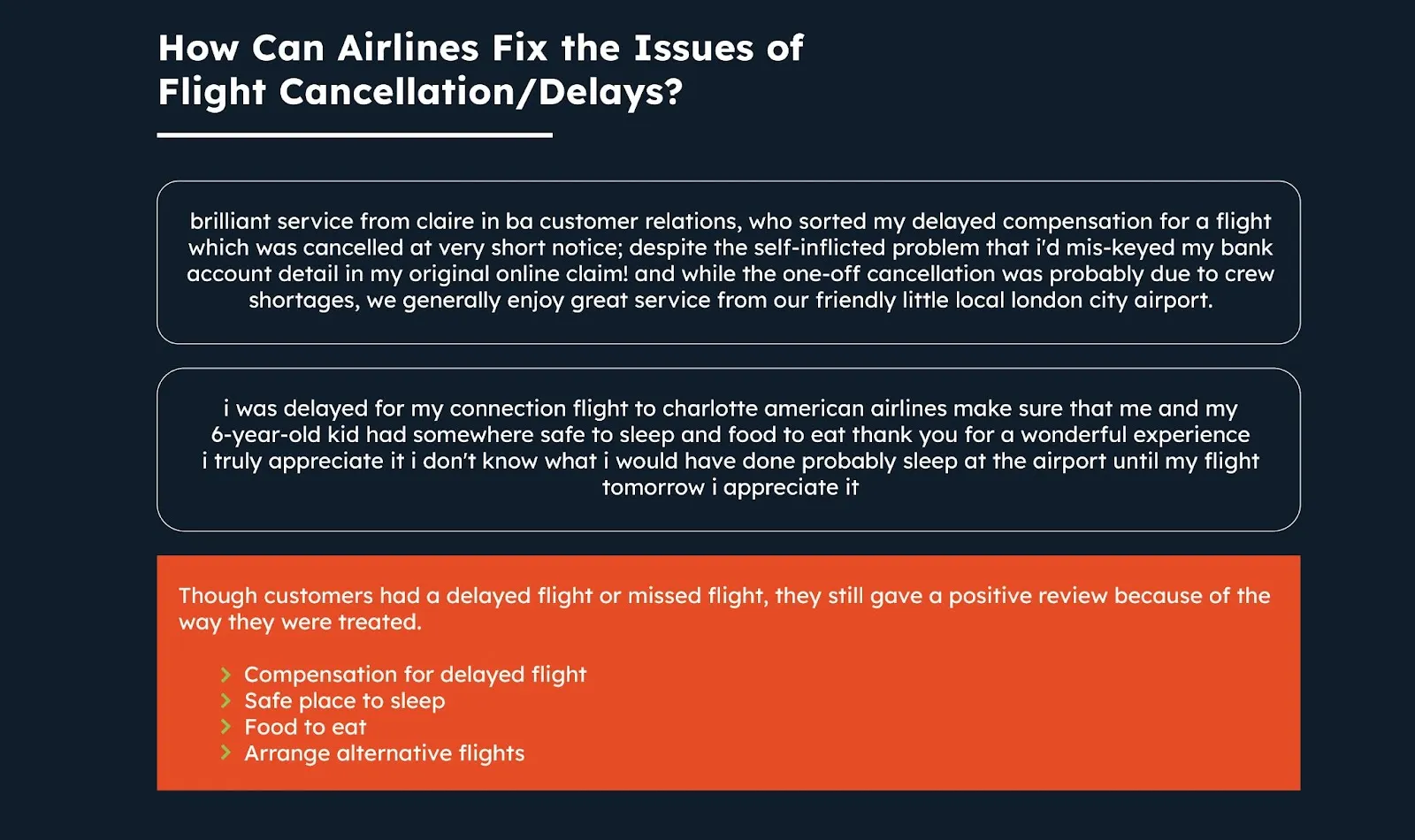 How Can Airlines Cope with the Negativity Around Flight Delays and Cancellations?