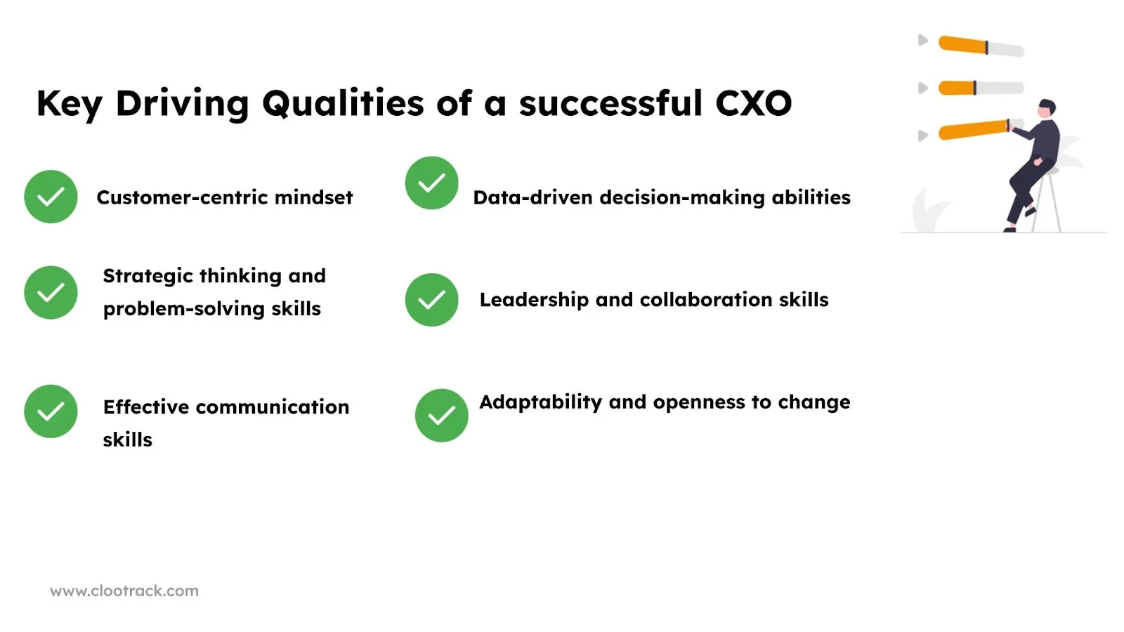 Key Driving Qualities of a Successful CXO