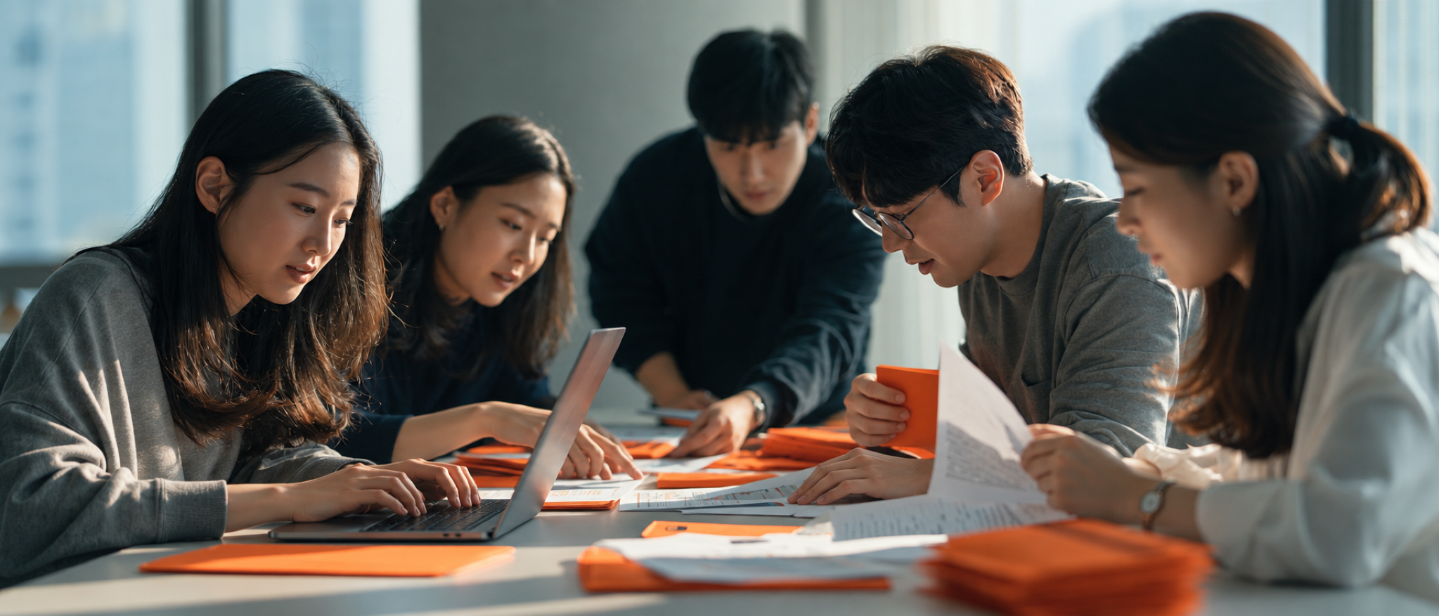 벤치링크 팀의 협업 현장