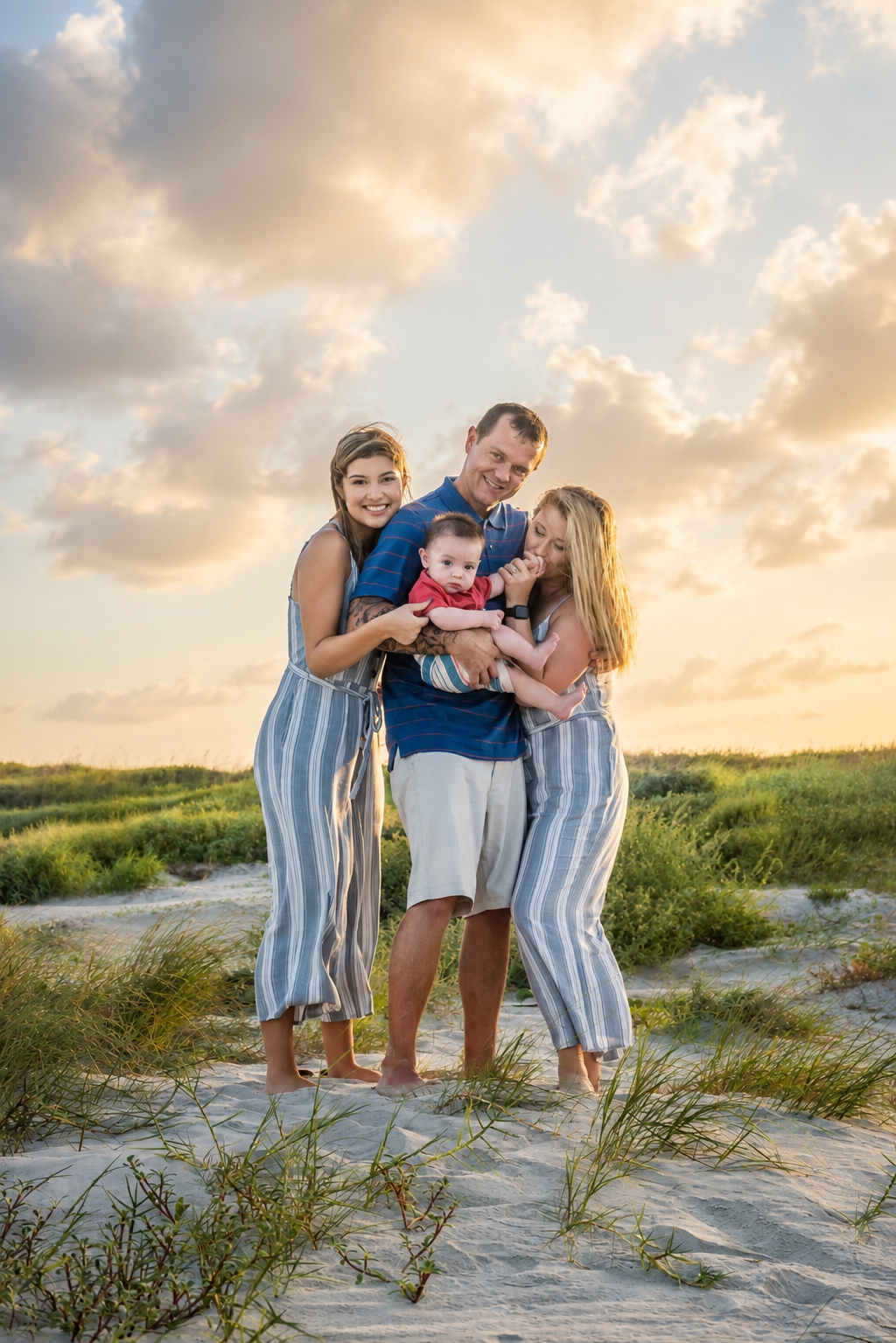 A beautiful adoption memories on Mustang Island