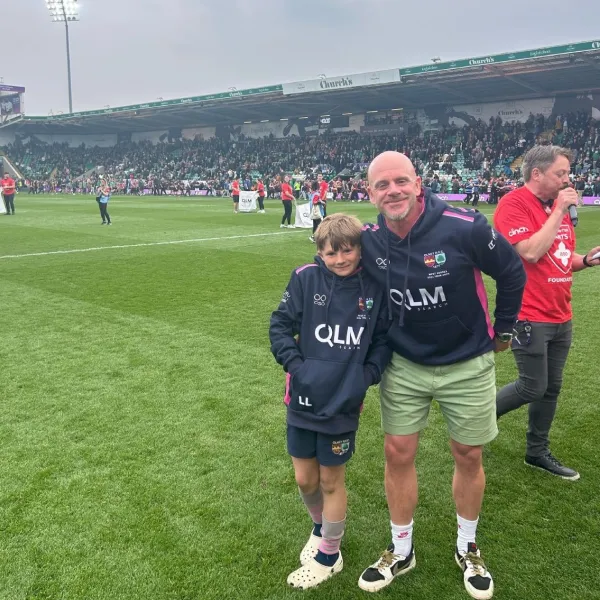 QLM Search sponsor half time activation at the Saints
