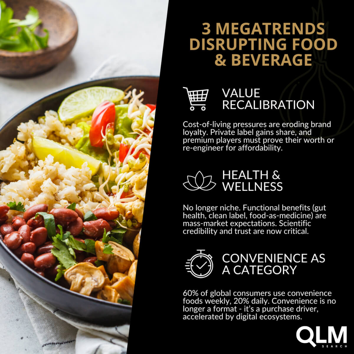 3 megatrends disrupting food & beverage