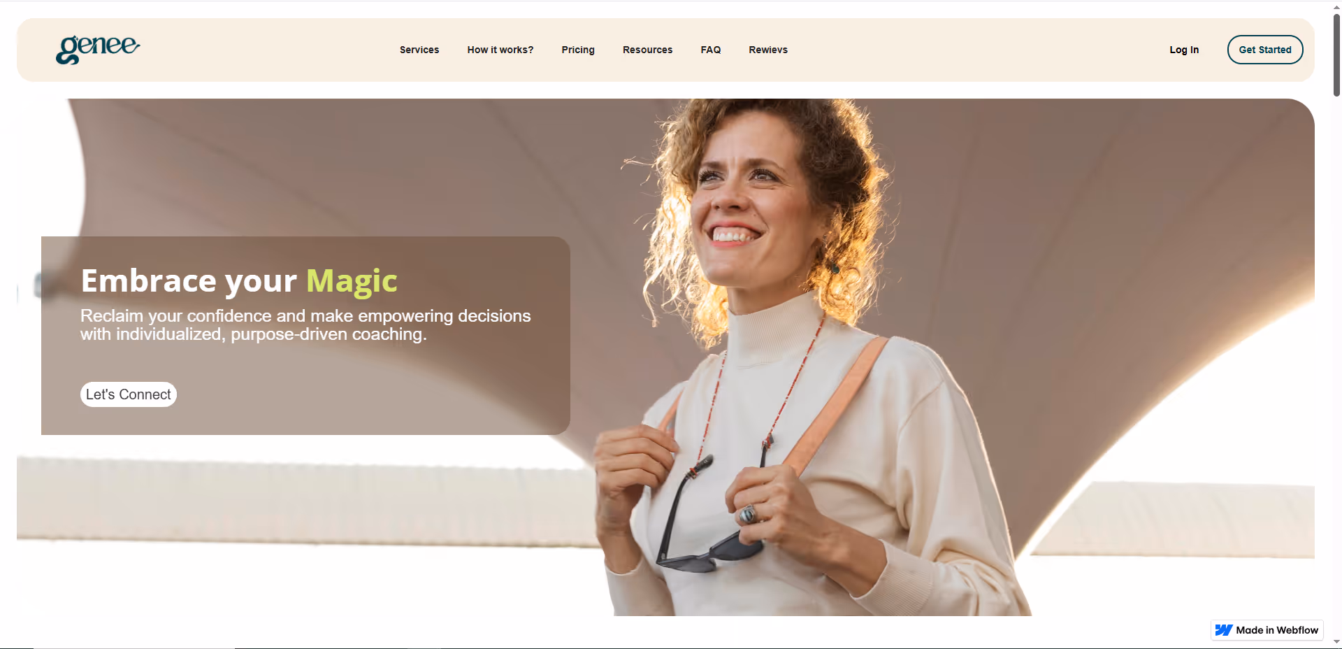 Genee website