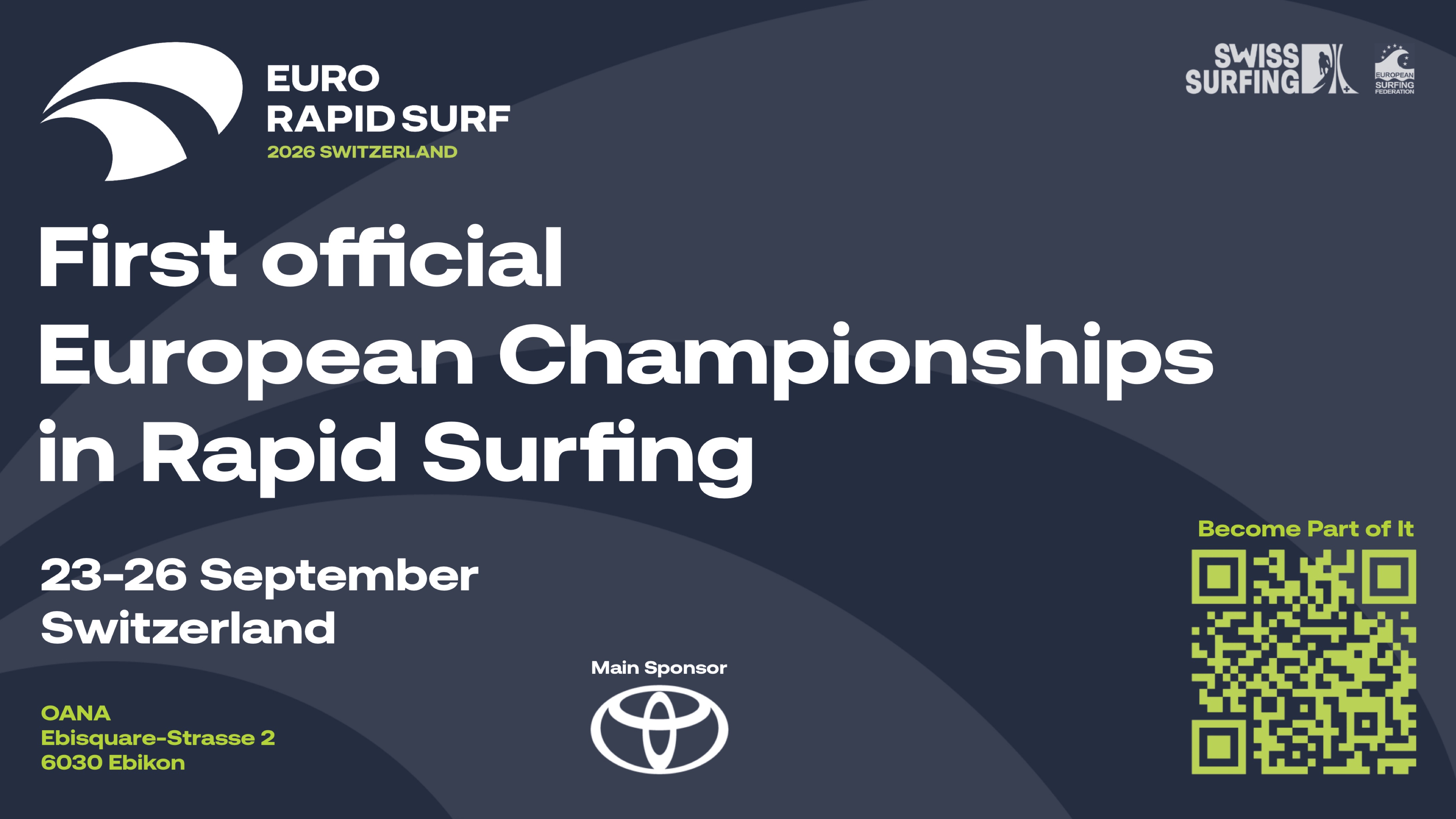 Switzerland to Host First-Ever European Rapid Surfing Championships in 2026