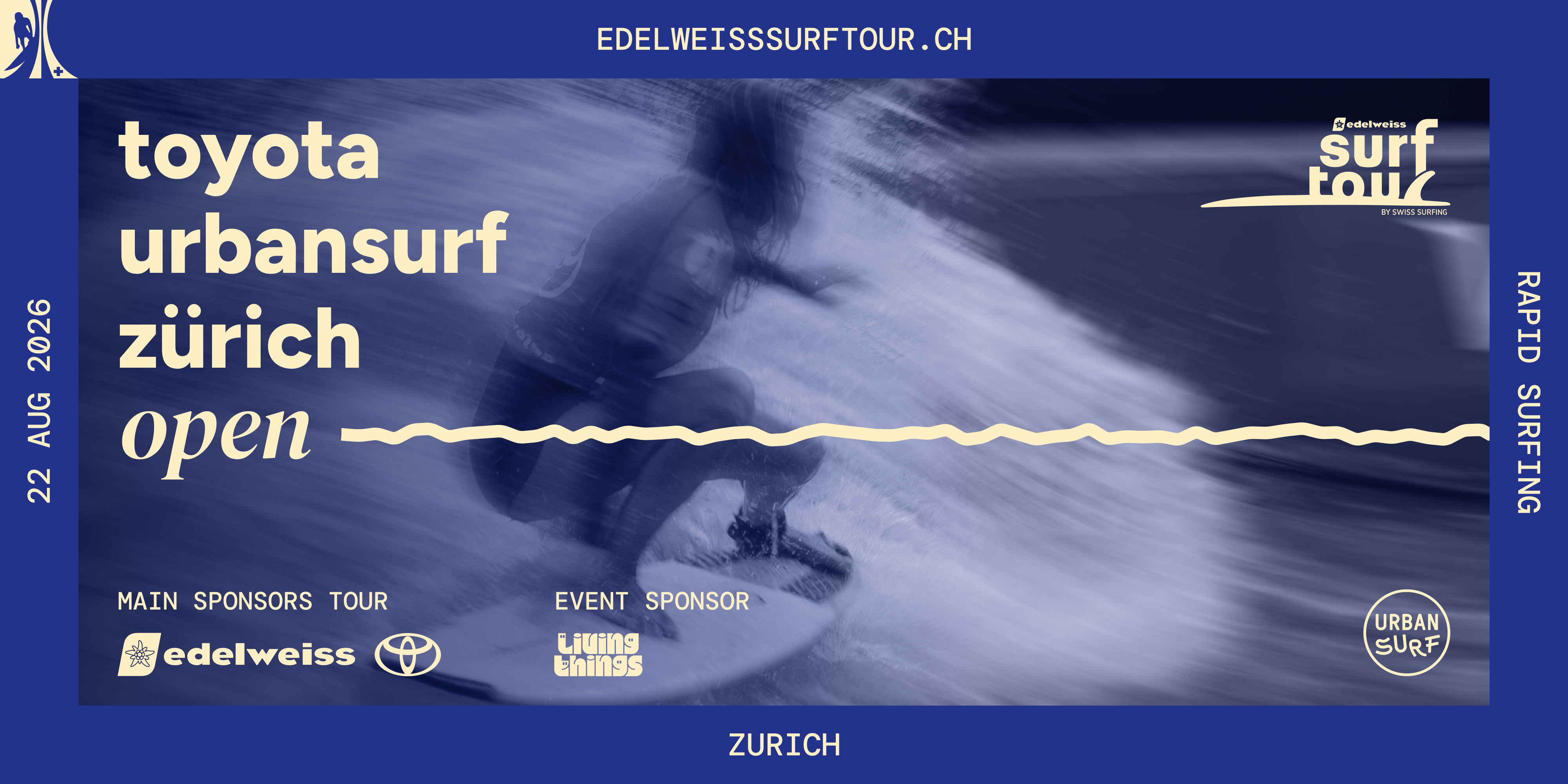 Register Now - Toyota Urbansurf Zürich Open 2026