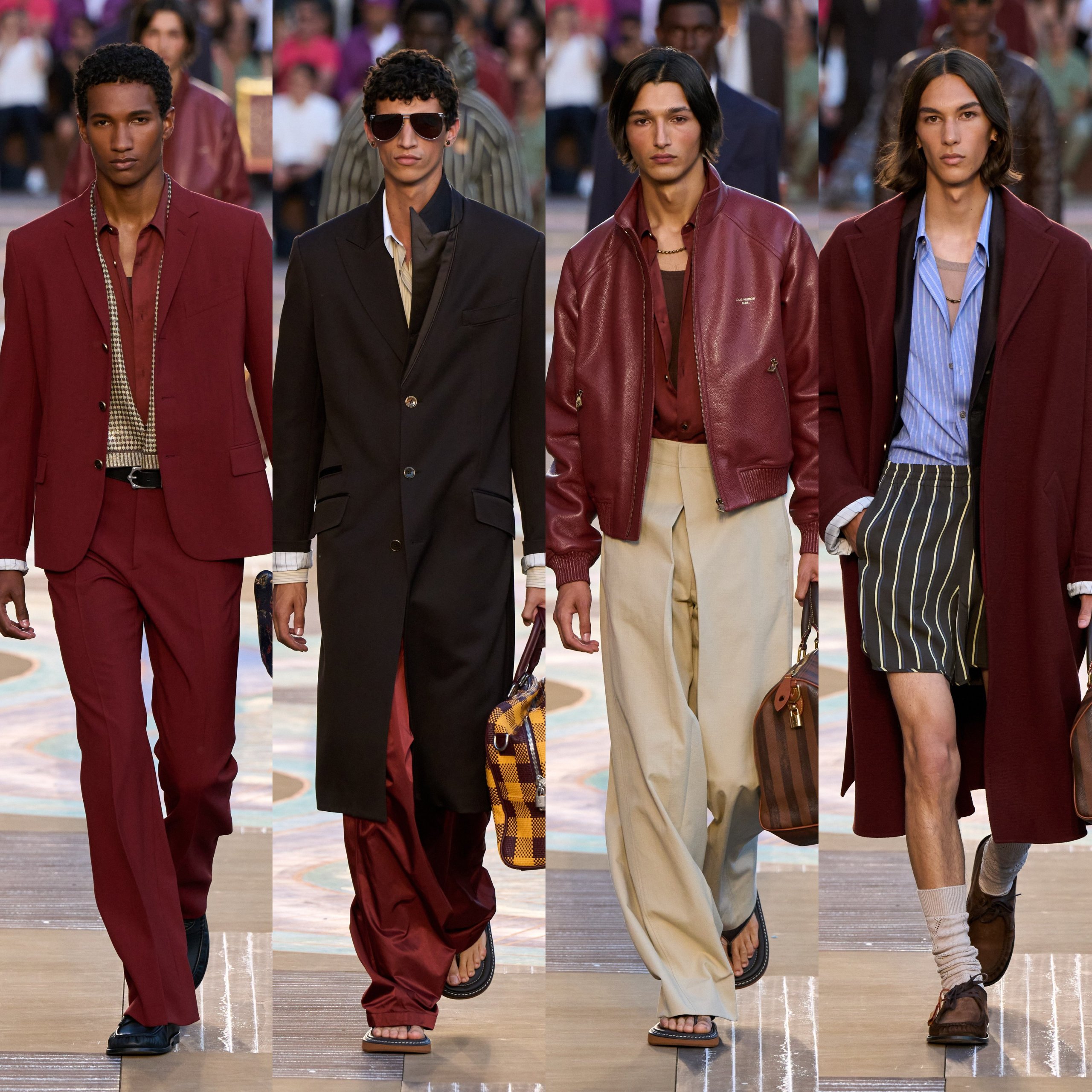 Louis Vuitton Men Spring Summer 2026 Pharrell Williams Monaco Grand Prix superyacht look