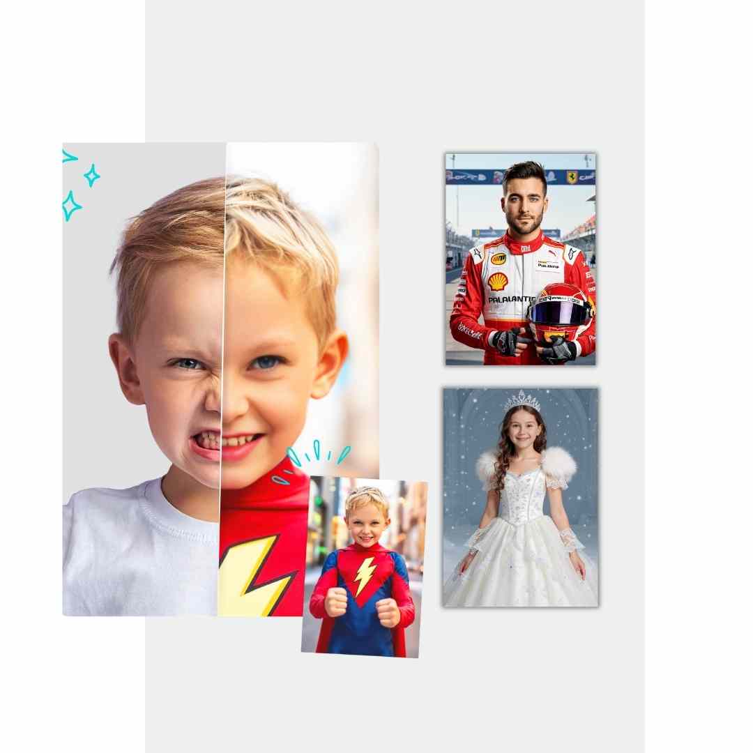 AI Photos experience at a Photo-Me booth in Ireland