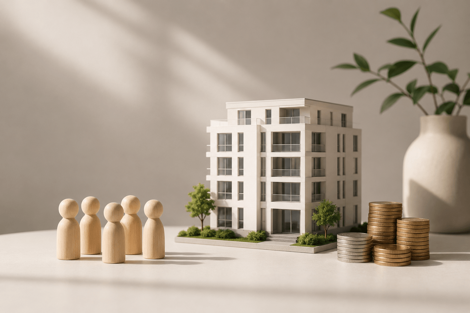 Organisateur structurant un club deal immobilier avec ses co-investisseurs